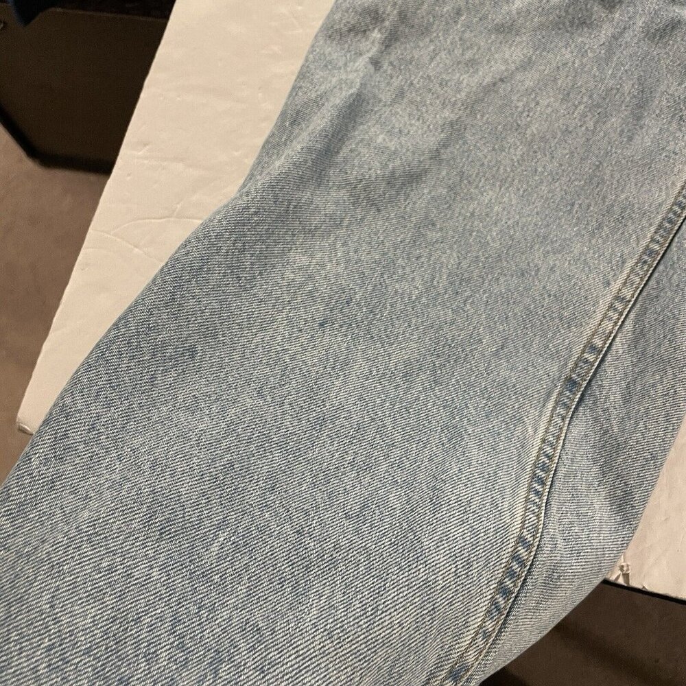 VINTAGE Levis Jeans Men 38x30 Blue 560 Loose Tapered 1990s 90s Orange Tab Grunge - Picture 11 of 16